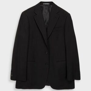 Arturo Calle Mens Black Regular Fit Suit